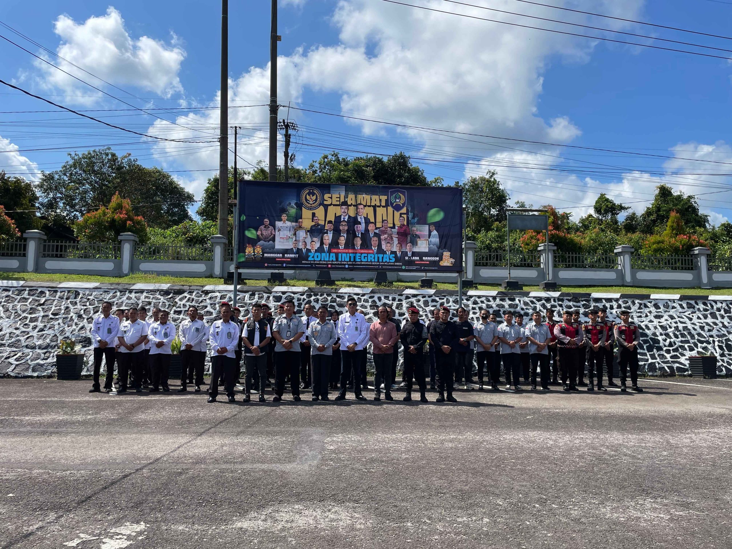 KOMITMEN ZERO HALINAR, LAPAS TANJUNGPANDAN GANDENG POLRES DAN BNNK BELITUNG RAZIA BLOK DAN TEST URINE