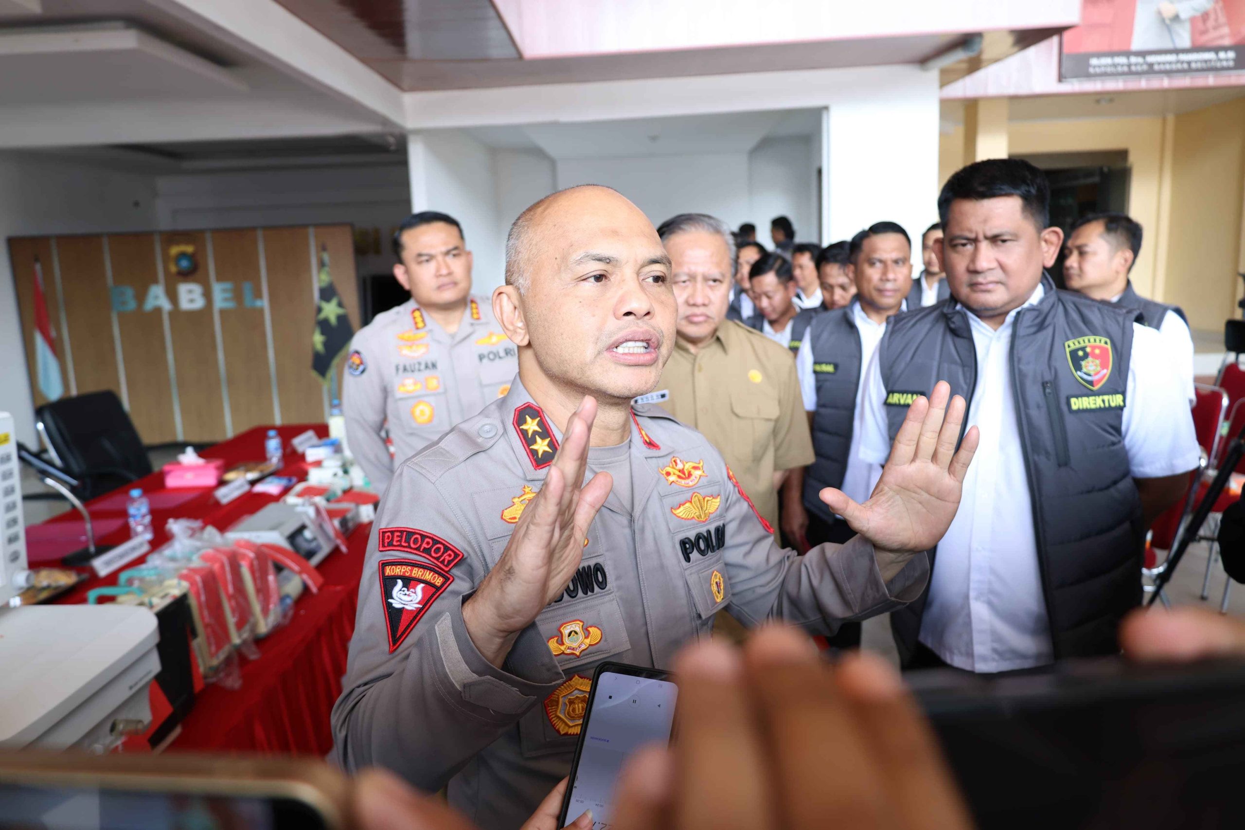 Polda Babel Berhasil Ungkap Kasus Pencurian Alkes Ventilator Milik RSUP, 3 Pencuri Dan 2 Penadah Diamankan