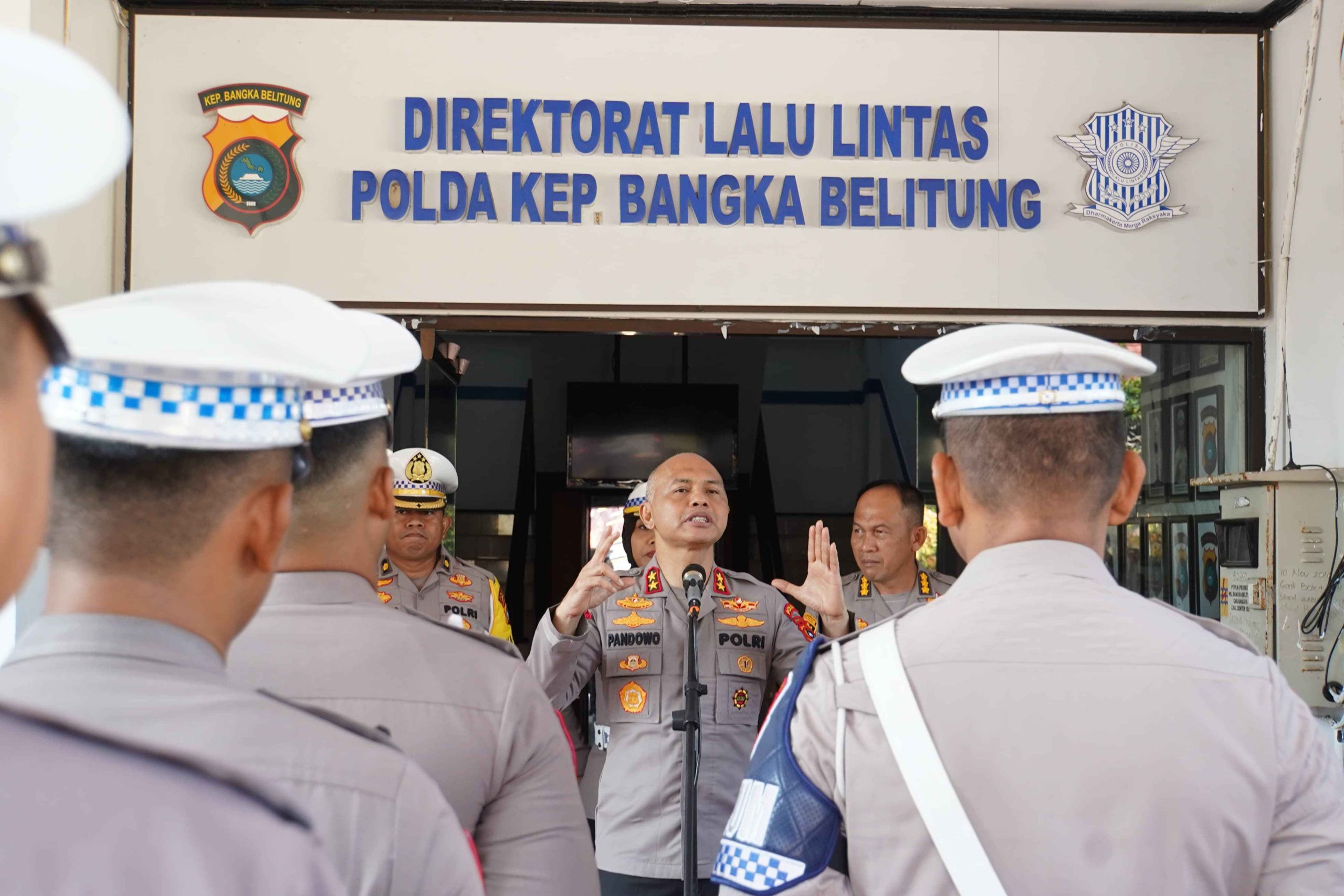Kapolda Babel Beri Pesan Penting Ke Jajaran Lantas, Jaga Penampilan Hingga Utamakan Keselamatan