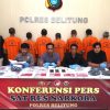 Satresnarkoba Polres Belitung Berhasil Mengungkap 12 Tersangka Penyalahgunaan Narkotika Jenis Sabu Selama Periode Juni – Juli 2025.
