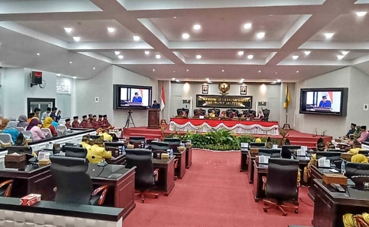 DPRD Belitung Gelar Rapat Paripurna Peringati Hari Jadi Tanjungpandan ke-187