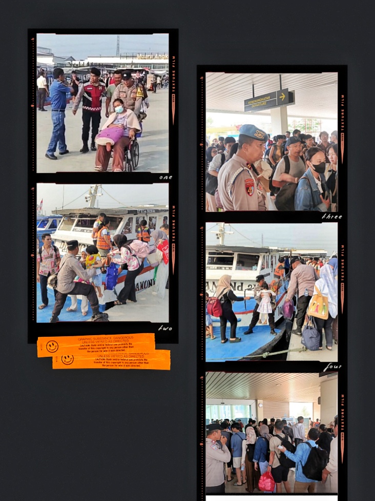 Polisi Kawal Wisatawan Menuju Kepulauan Seribu