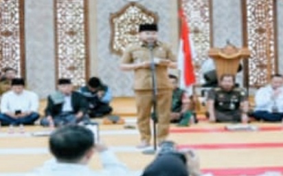 Wakil Bupati Purwakarta Sambut Kepulangan Jemaah Haji Kloter 23