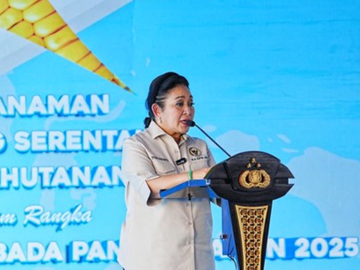 Titiek Soeharto Apresiasi Polri Tanam Jagung untuk Swasembada Pangan