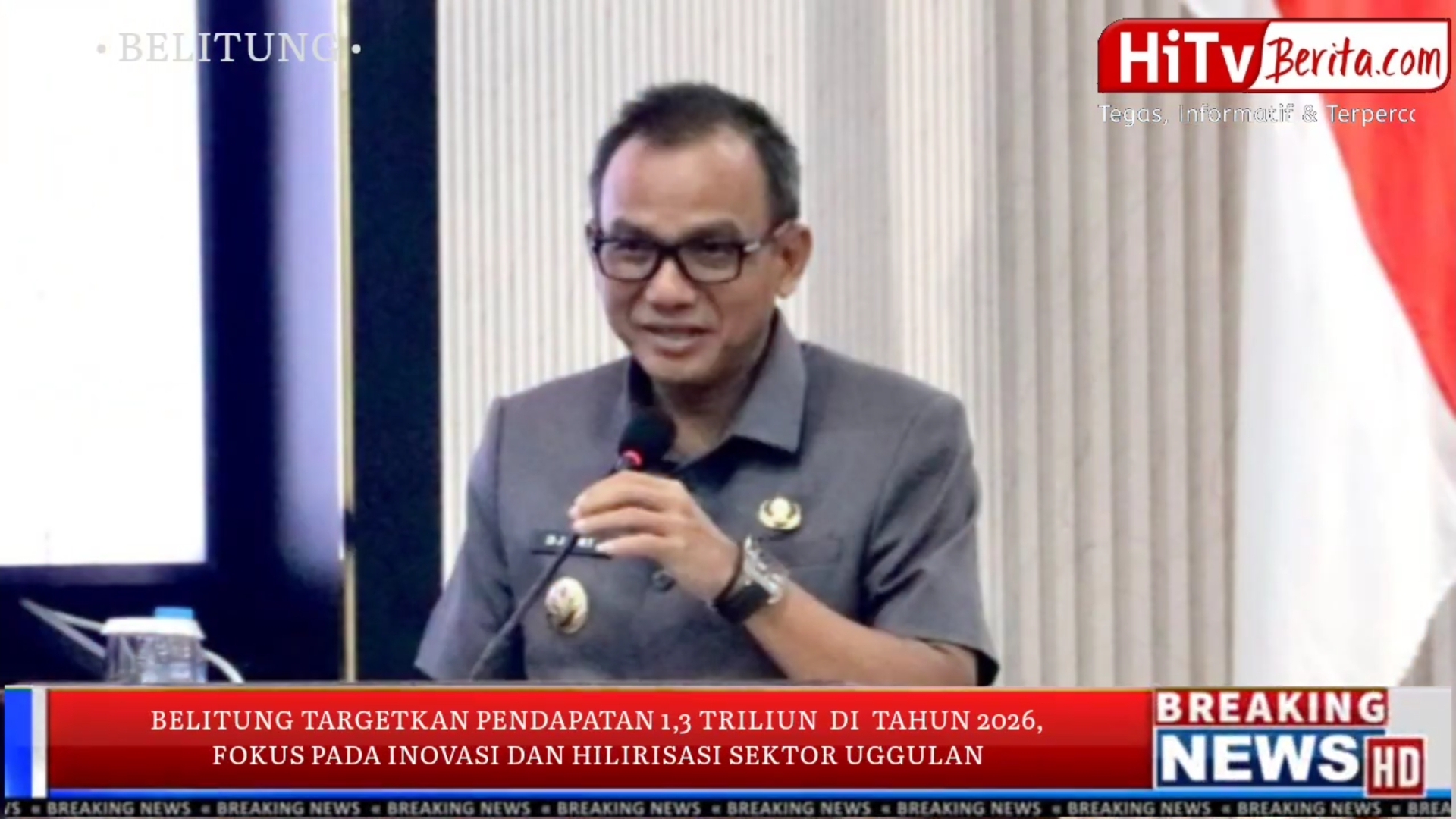 Pemerintah Kabupaten Belitung Targetkan Pendapatan Rp 1,03 Triliun Di Tahun 2026, Fokus pada Inovasi dan Hilirisasi Sektor Unggulan