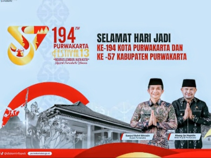 Rangkaian Peringatan Hari Jadi Kota Purwakarta ke-194 dan ke-57 Kabupaten Purwakarta