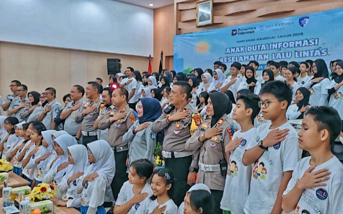 Hari Anak Nasional 2025, Jasa Raharja Ajak Anak Jadi Duta Keselamatan Lalu Lintas