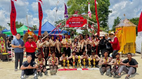 ‎SMPN 12 Pangkalan Bun Juara Umum Kemah Besar Pramuka 2025