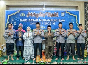 Polres Barru Peringati Maulid Nabi, Teladani Akhlak Rasulullah