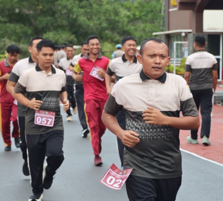 Polres Lingga Gelar Tes Kesamaptaan, Pastikan Personel Siap Hadapi Tugas