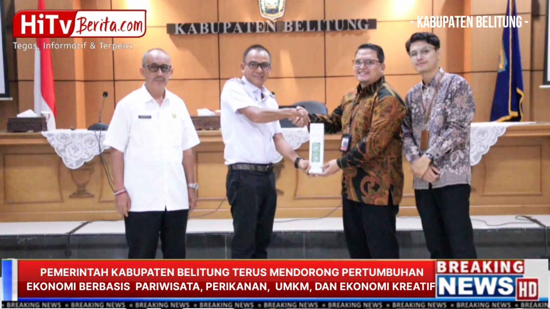 Pemerintah Kabupaten Belitung Terus Mendorong Pertumbuhan Ekonomi Berbasis Pariwisata, Perikanan, UMKM, Dan Ekonomi Kreatif