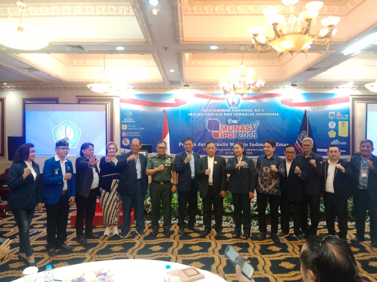 Munas ke-V IPJI Resmi Dibuka, Hendardji Soepandji Tekankan Etika dan Martabat Jurnalistik