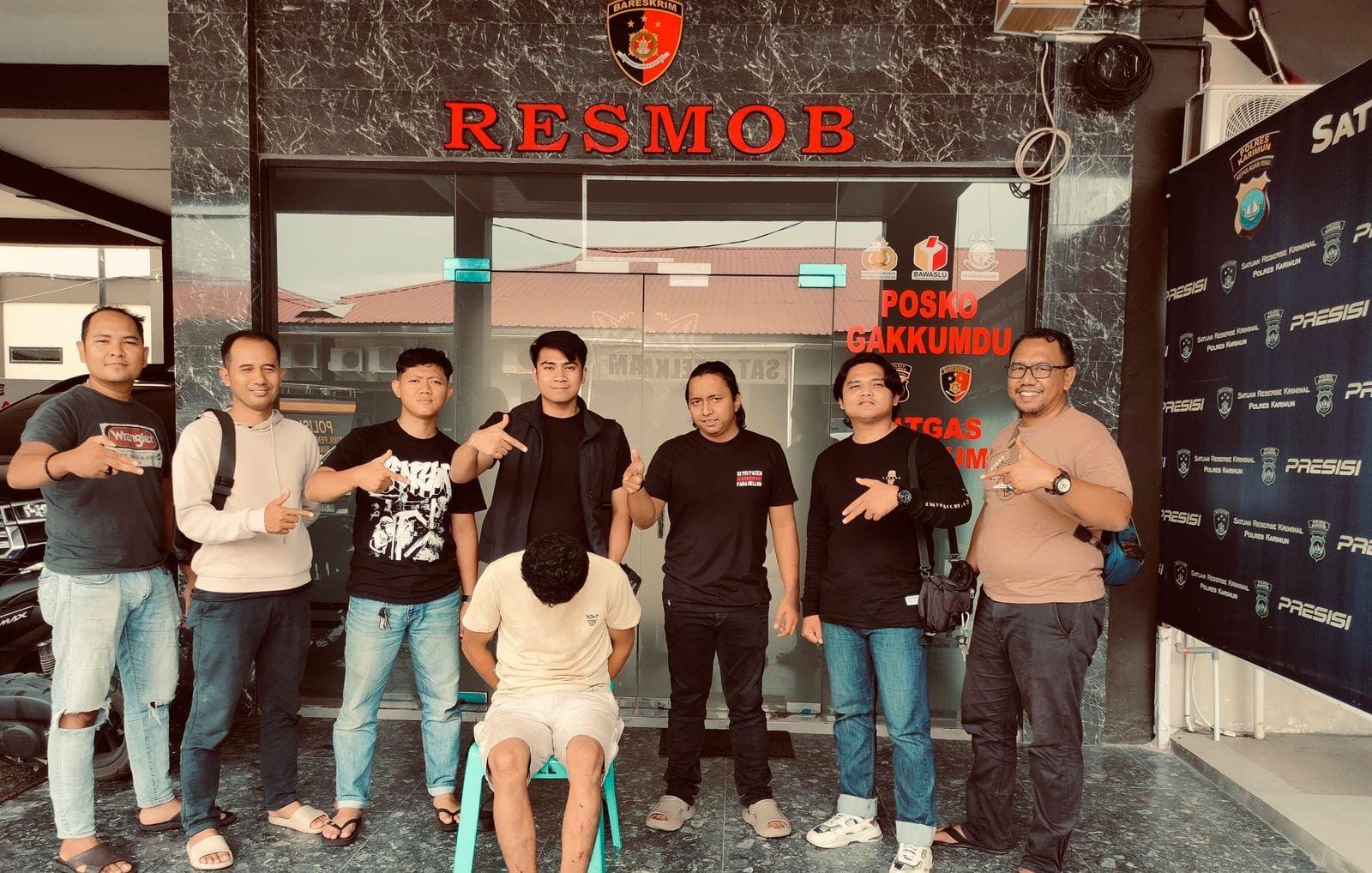 Resmob Polres Karimun Amankan  Pelaku Pencurian di 50 TKP