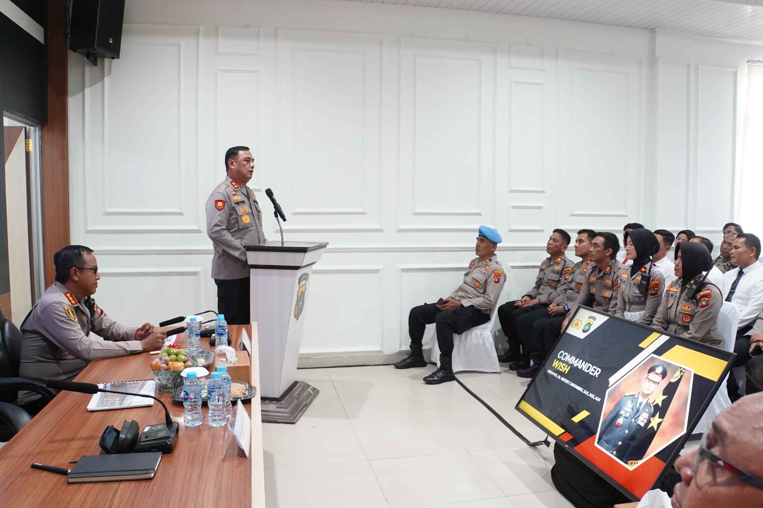 Kunker Ke Polresta Pangkalpinang, Kapolda Babel Minta Anggota Proaktif Pelihara Kamtibmas