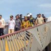 Agustiar Sabran Tinjau Progres Pembangunan RTH di Bundaran Besar Palangka Raya
