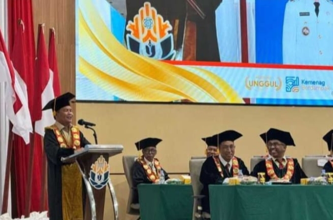 Empat Guru Besar UIN Palangka Raya Dikukuhkan, Gubernur: SDM Unggul Kunci Masa Depan Kalteng