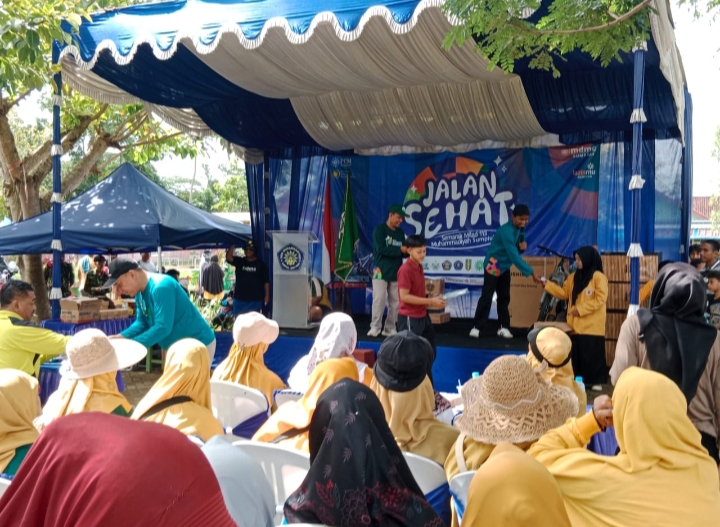 Semarak Milad 113 Muhammadiyah Banyumas Meriah di Taman Kota Sumpiuh