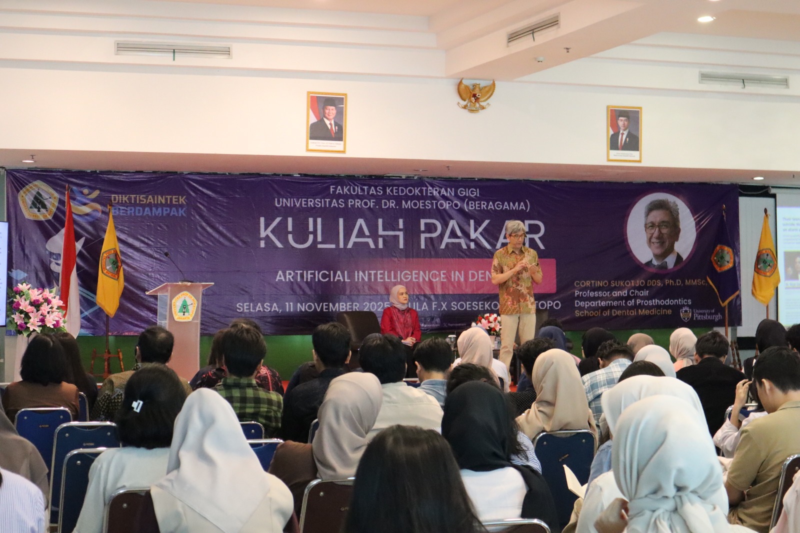 Universitas Moestopo Bahas Transformasi Digital Kedokteran Gigi