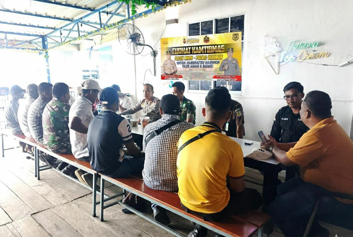Polsek Moro Gelar Curhat Kamtibmas di Kedai Kopi, Warga Sampaikan Aspirasi dan Isu Keamanan