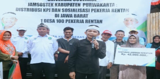 Purwakarta Tingkatkan Kesejahteraan Pekerja Informal Melalui Program Satu Desa Seratus Perlindungan