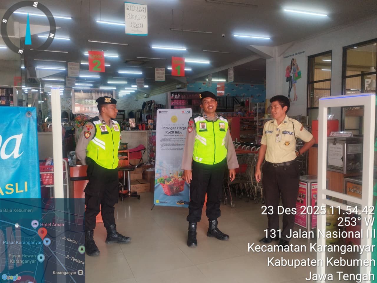 Libur Nataru 2025, Polres Kebumen Intensifkan Patroli di Gereja, Perbankan, dan Pusat Keramaian