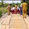 Jembatan Penghubung Marok Kecil–Resang Rusak Parah, Warga Minta Pemerintah Segera Bertindak