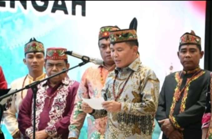 Gubernur Agustiar Sabran Hadiri Pisah Sambut Kajati Kalteng