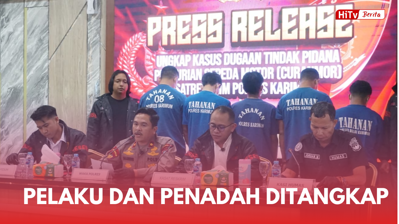 Video | Polres Karimun Ungkap Kasus Pencurian Motor