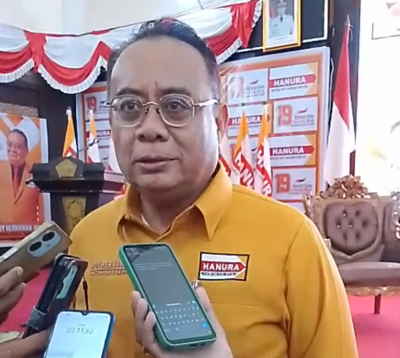 Ady Hermawan Buka Pendidikan Politik DPC Hanura Karimun