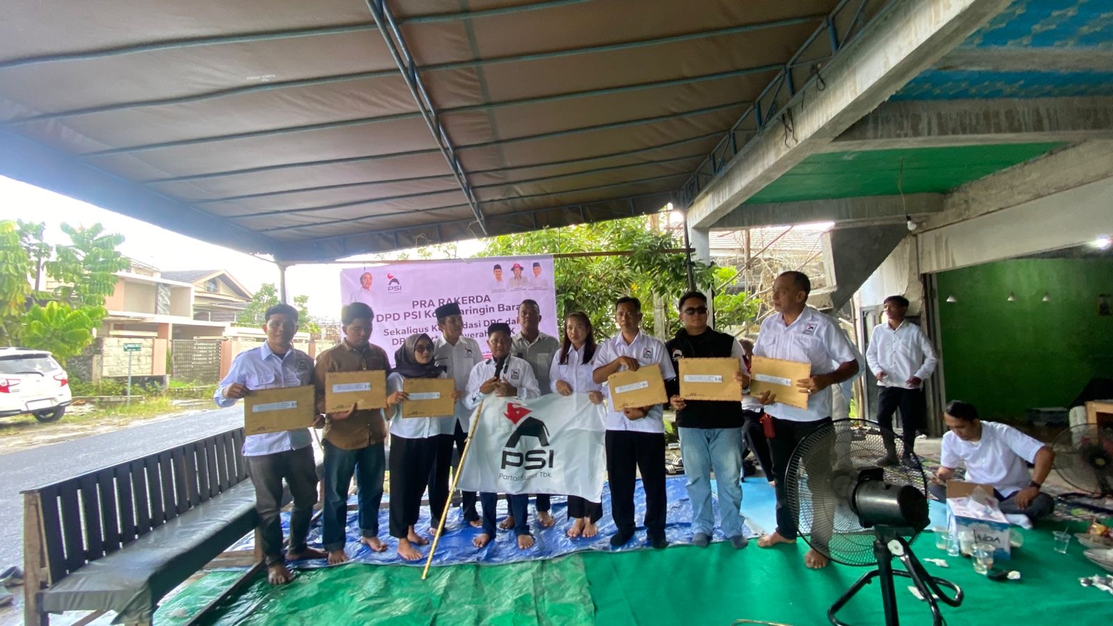 DPD PSI Kobar Gelar Pra Rakerda dan Serahkan SK Enam Kecamatan