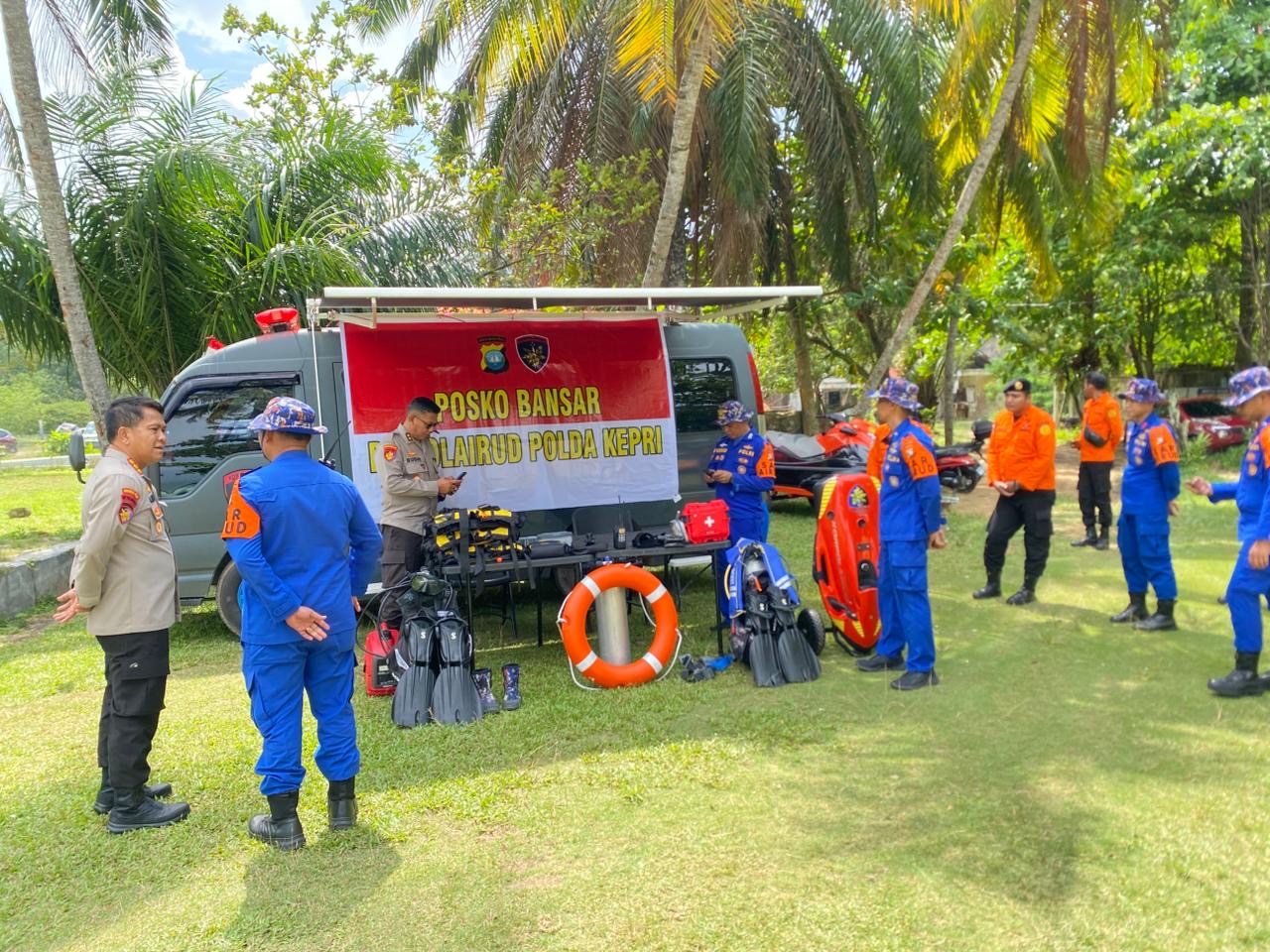 Amankan Libur Nataru, Ditpolairud Polda Kepri Dirikan Posko BANSAR