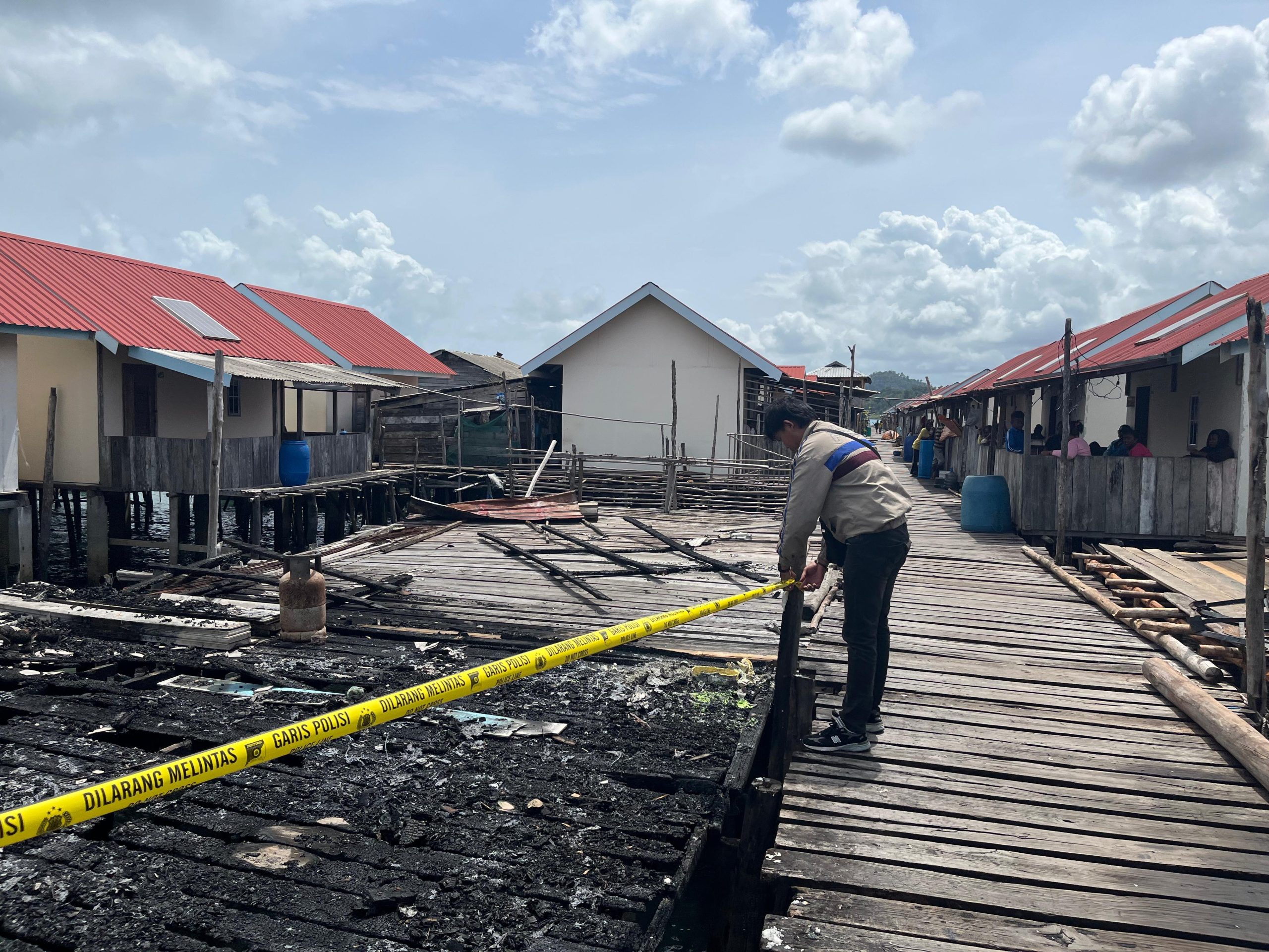 Rumah Warga di Desa Tanjung Kelit Lingga Terbakar, Kerugian Ditaksir Rp20 Juta