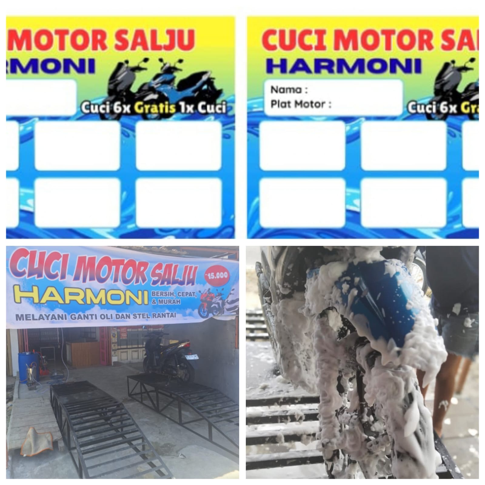 “HARMONI” Cuci Motor Salju Hadir di Kota Pematangsiantar