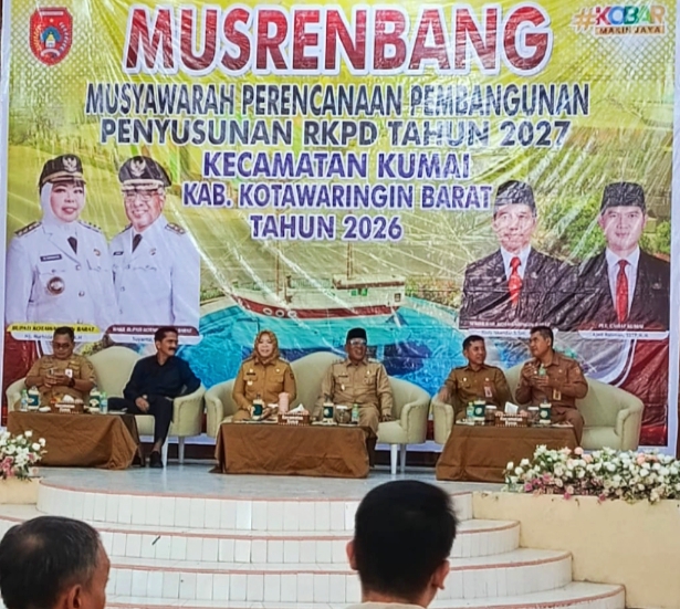 Musrenbang Kecamatan Kumai 2026 Tekankan Sinkronisasi Aspirasi dan Kebijakan Pembangunan