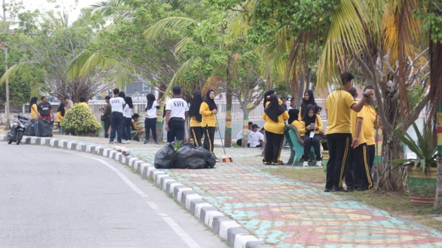 Polres Karimun Laksanakan Kurve dan Gotong Royong Serentak
