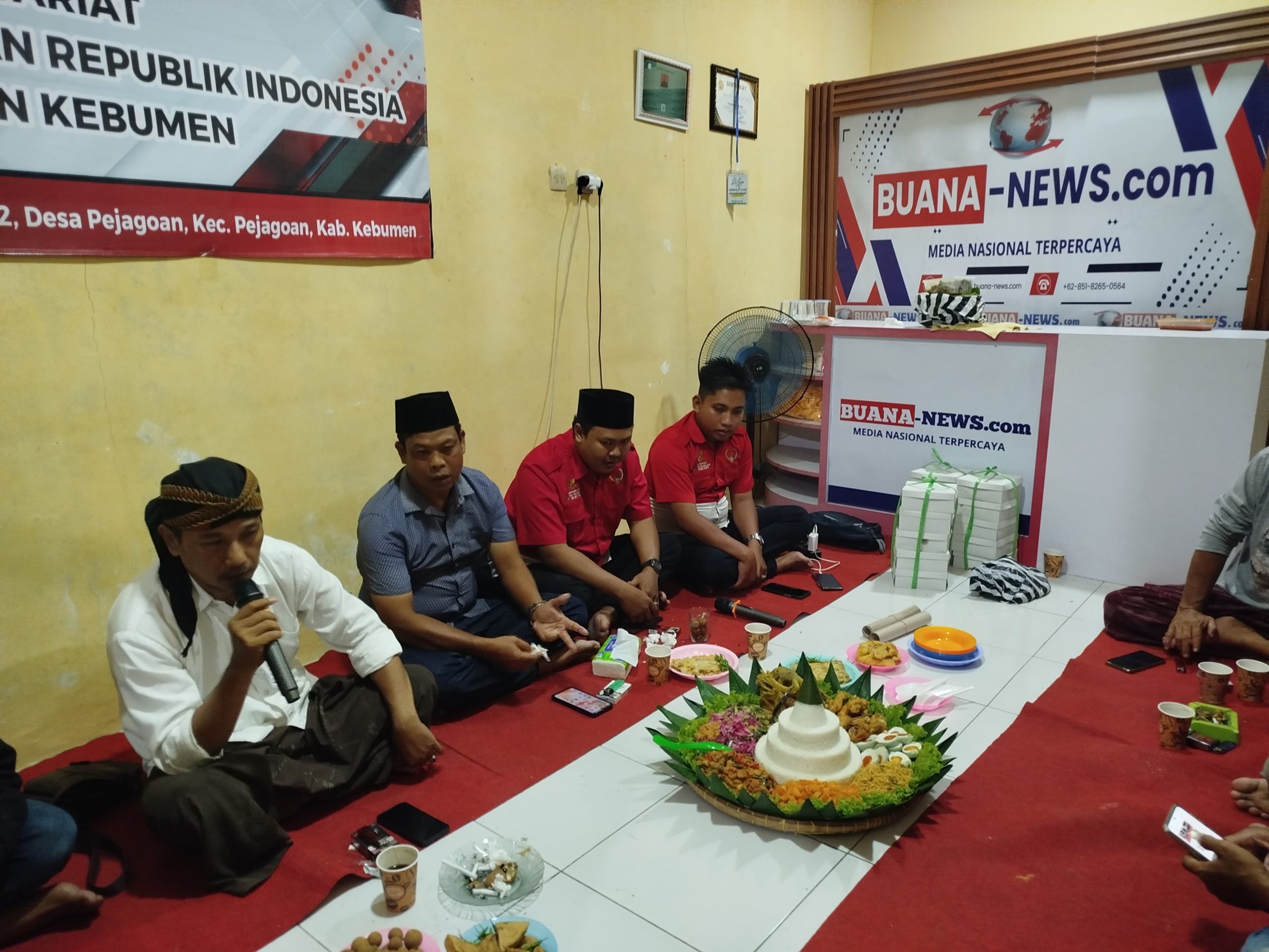 PWRI Kebumen Peringati HPN 2026 dengan Tumpengan dan Doa Bersama