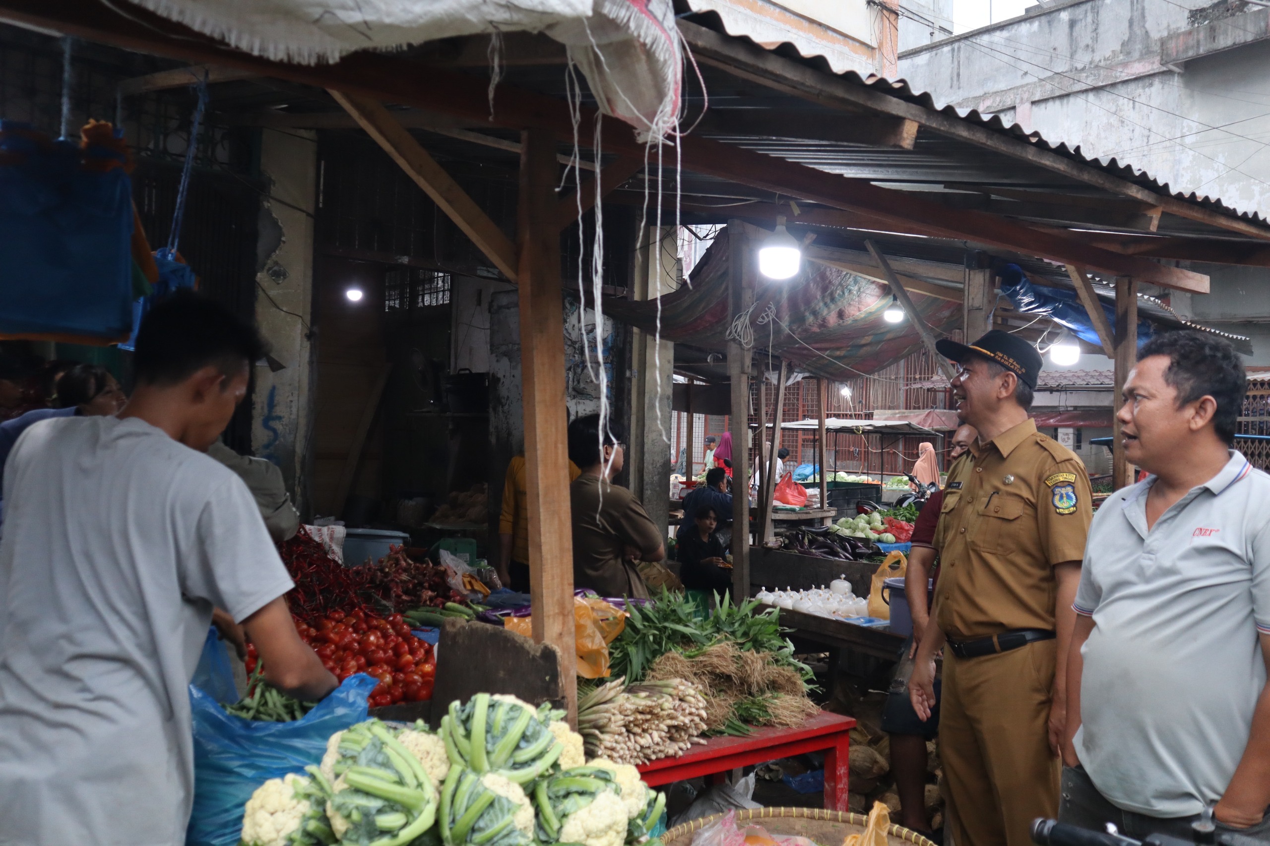 Usai Direvitalisasi, Sekdako Tebing Tinggi Himbau Pedagang Tempati Pasar Inpres