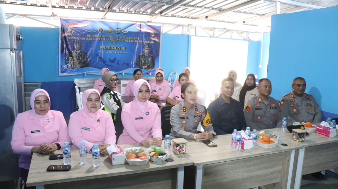 Polres Karimun Ikuti Zoom Peresmian SPPG Polri