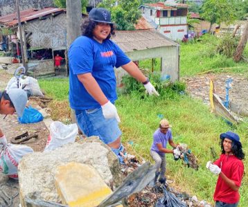 Jangan Tunggu Banjir! Relawan PRCLH Angkut Hampir Satu Ton Sampah dari Sungai Titi Nagur, Sergai