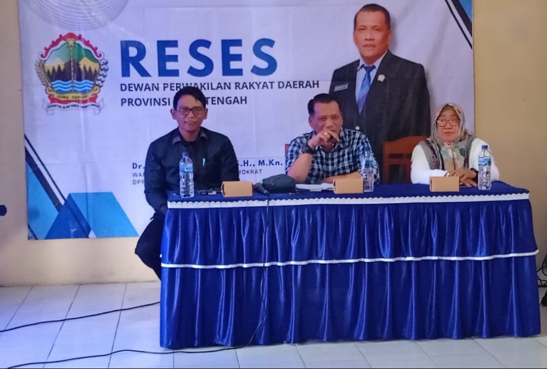 Reses DPRD Jateng, Agus Wijayanto Serap Aspirasi Warga Desa Sibrama