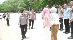 Kapolres Karimun Pastikan Kesiapan Personel di Lokasi Wisata