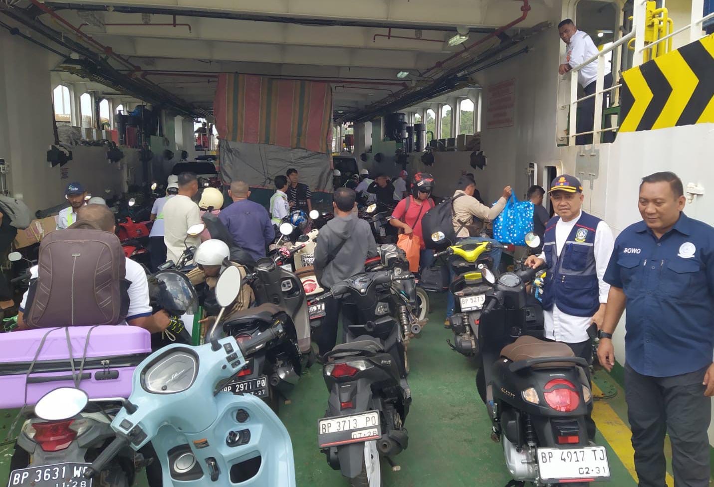 Dishub Kepri Catat Kenaikan Pemudik di Roro Dompak