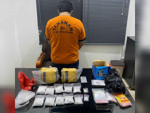 Ditresnarkoba Polda Babel Gerebek Pondok Kebun Di Bangka, 3 Kilogram Sabu Dan Seorang Pemuda Diamankan