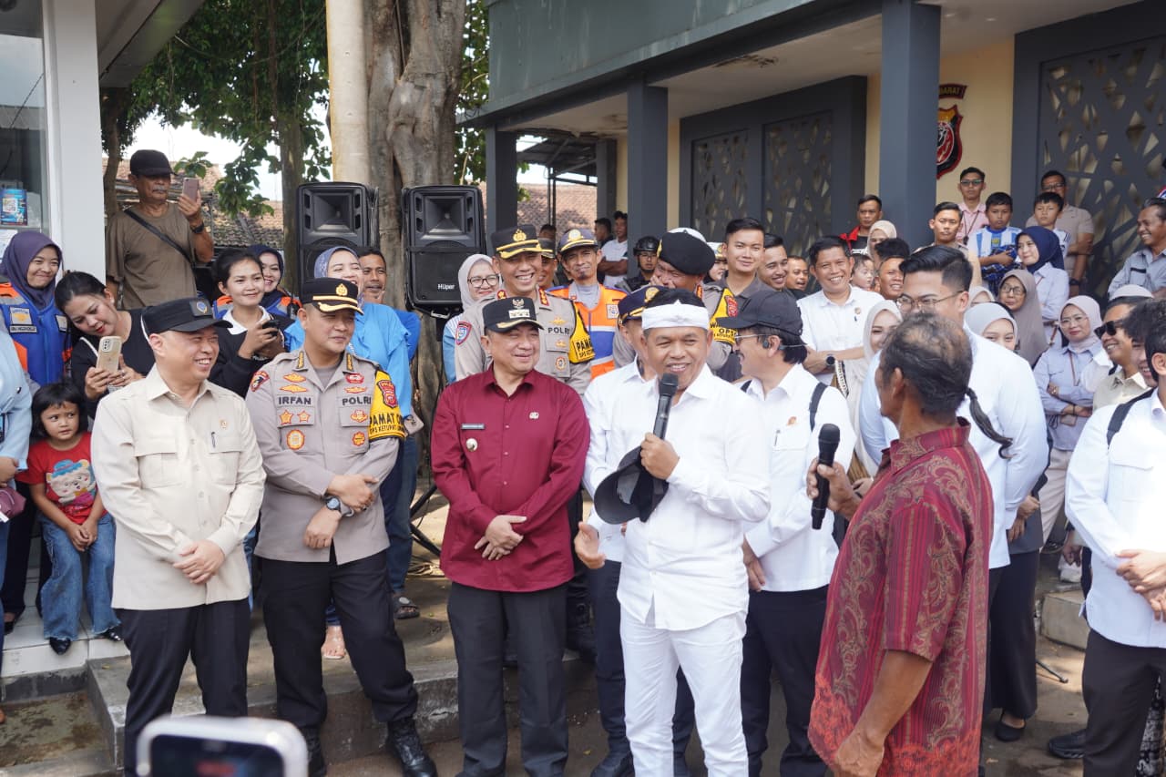 Menhub dan Gubernur Jabar Tinjau Kesiapan Mudik di Garut, Ratusan Kusir Delman dan Penarik Becak Terima Kompensasi