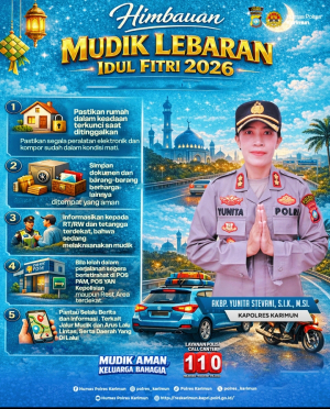 Polres Karimun Imbau Warga Waspada Saat Mudik Lebaran 2026