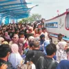 Speed Race Kapal Nelayan Tradisional Semarakkan Bahari Kepulauan Seribu Utara