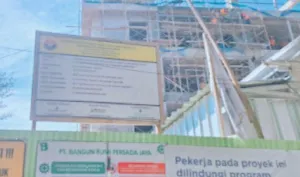 Pekerja Proyek Gedung UPI Purwakarta Tertimpa Balok, Luka 8 Cm di Kepala