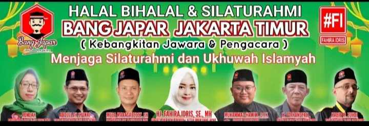 Halal Bihalal Bang Japar Jakarta Timur, Pererat Silaturahmi dan Teguhkan Nilai Kebersamaan 