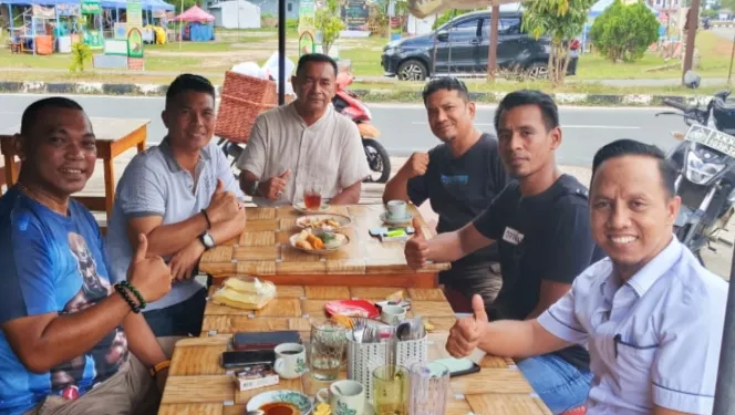 Polres Lingga Matangkan Pengamanan May Day Lewat “Kopi Morning” Bersama Tokoh Pekerja