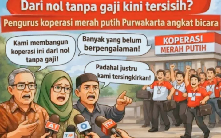 Pengurus Koperasi di Purwakarta Protes Rekrutmen 30 Ribu Manajer, Desak Prioritas bagi Penggerak Lama